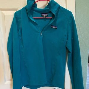 Patagonia microfleece half zip